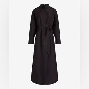 Express Black Maxi Shirt Dress | NWT 🏷️
